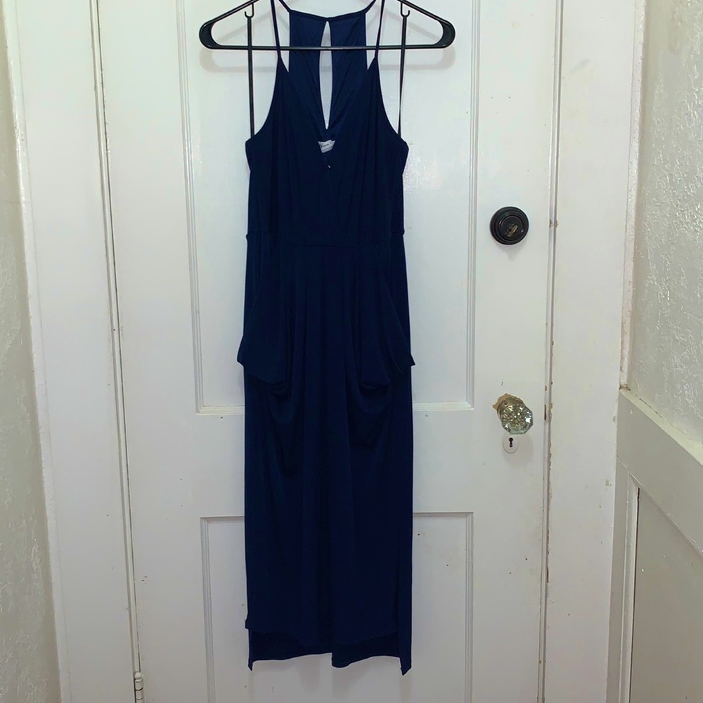 Navy blue BCBGeneration pocket dress